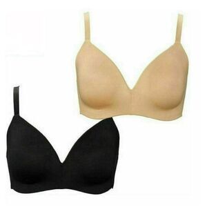 Calvin Klein Lightly Lined Wirefree Bra 2 Pack Size Large